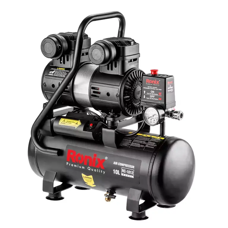 کمپرسور باد 10 لیتری بی صدا رونیکس مدل : RC-1012 