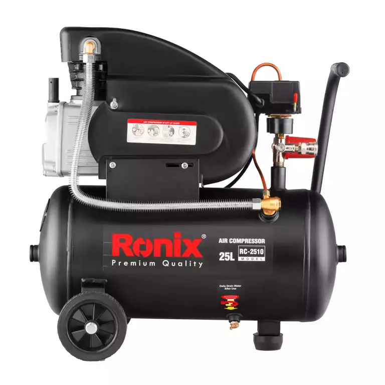 کمپرسور باد 25 لیتری روغنی رونیکس مدل : RC-2510