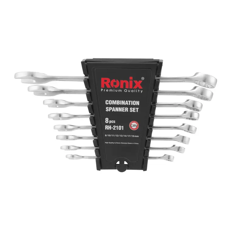 ست 8 عددی آچار یک سر تخت یک سر رینگ رونیکس RH-2101