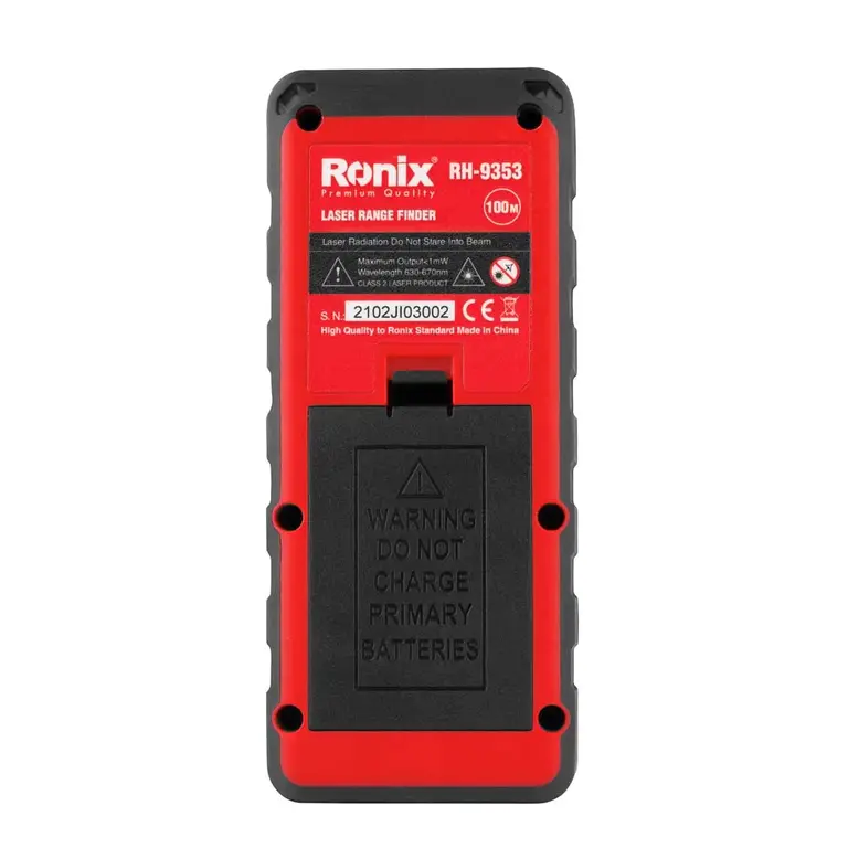 متر لیزری 100متری نور قرمز مدل: RH-9353 | رونیکس