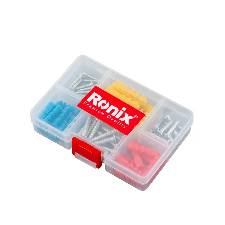 کیت دریل چکشی شارژی 20 ولت 53 پارچه مدل: RS-8619 | رونیکس