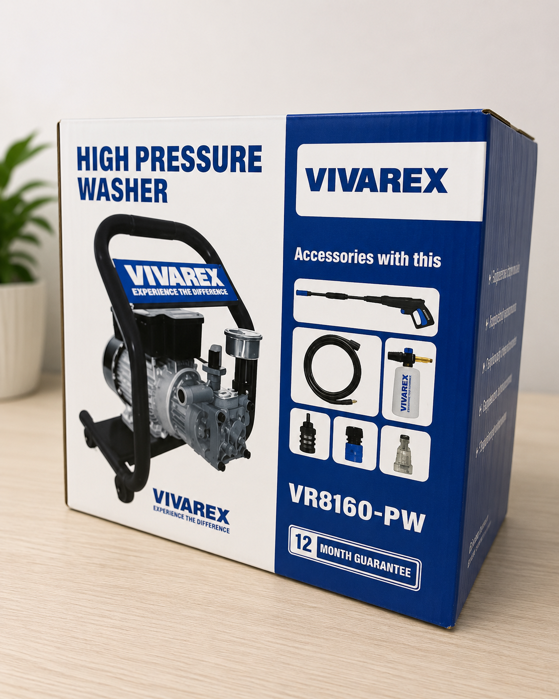 کارواش 160 بار دینامی ویوارکس مدل VR8160-PW