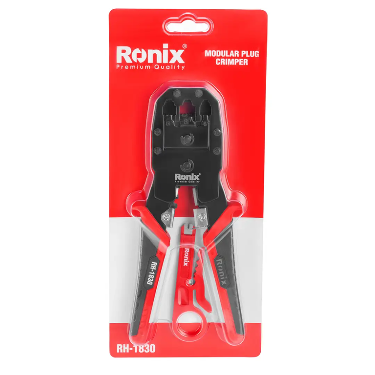 انبر سوکت زن تلفن و شبکه رونیکس مدل RH-1830